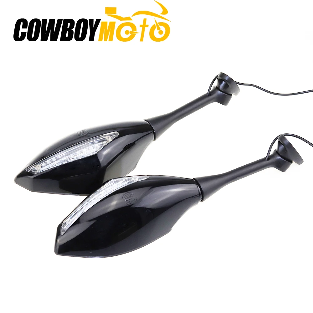 Motorcycle LED Turn Signal Rear View Side Mirrors For Honda CBR1000RR 2004 2005 2006 2007, CBR600RR 2003-2014 2010 2011 2012 13