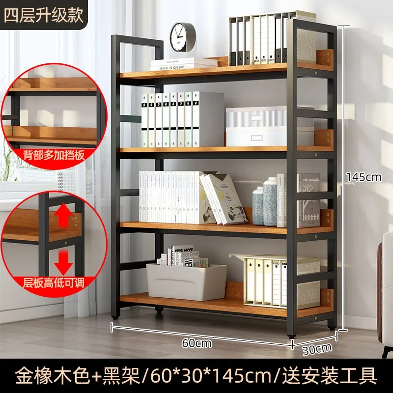 Multi-layer Shelves Multifunctional Display Shelves Warehouse Storage Living Room Magazine Shelves