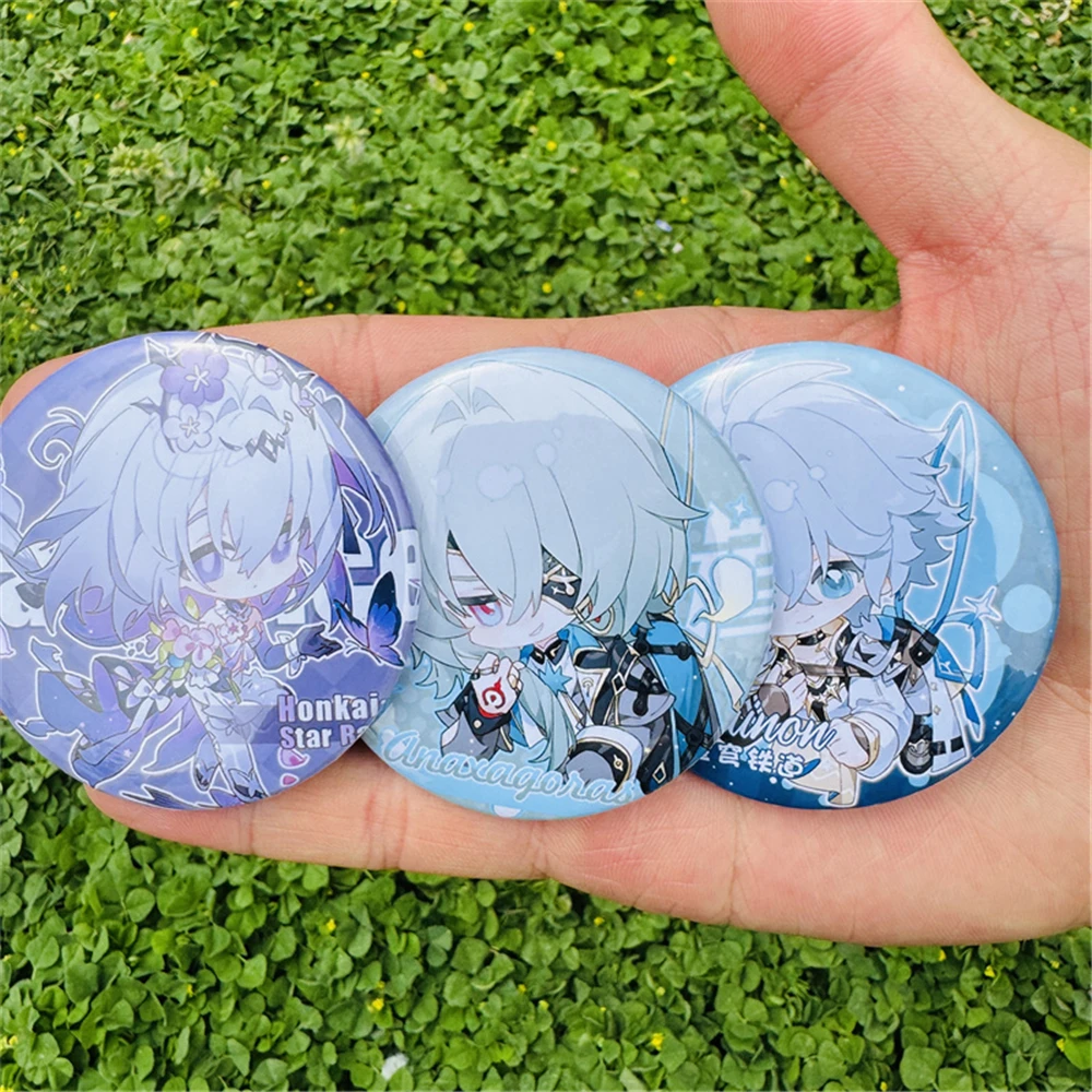 Spiel Honkai: Star Rail Castorice Anaxagoras Phainon Cosplay Kostüme SPTE Verzinnt Pin Abzeichen Zubehör Anhänger Prop