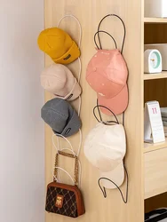 Hat Rack Wall Organizer Hanging System Hats Storage Rack Mounted Caps Holder Stand Baseball Hats Racks Hanger Organization Set