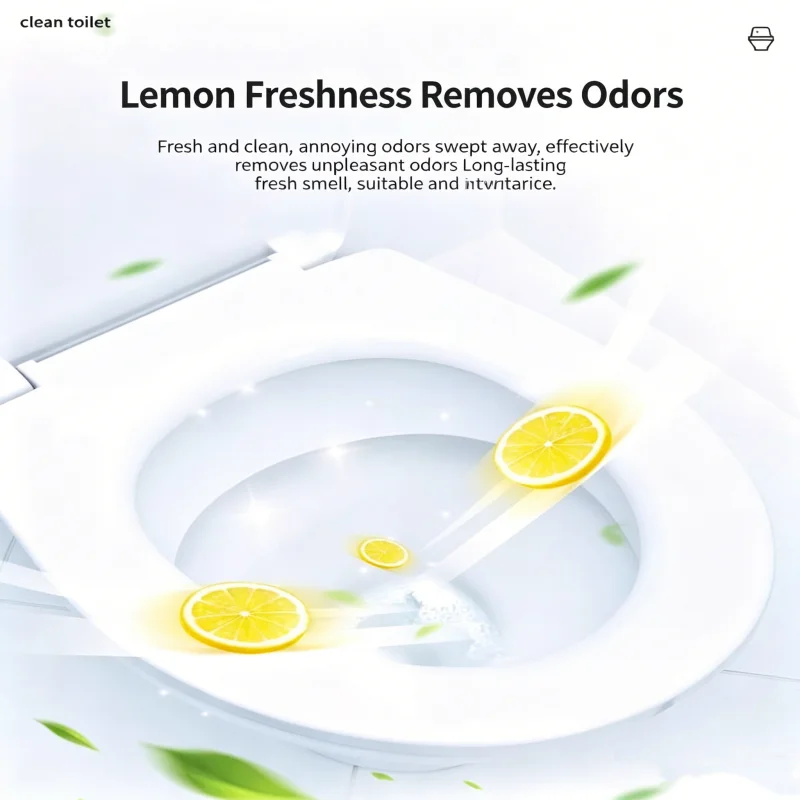 Toilet Cleaner Effervescent Tablets Urine Scale Remover Deodorant Odor Removal Cleaning Tablets Household Toilet Descaler view 5