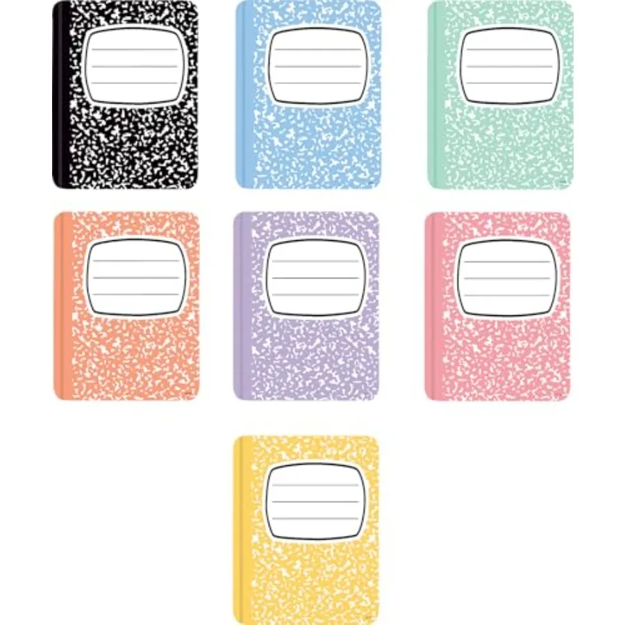 

Cool for School Composition Books Accents TCR9331