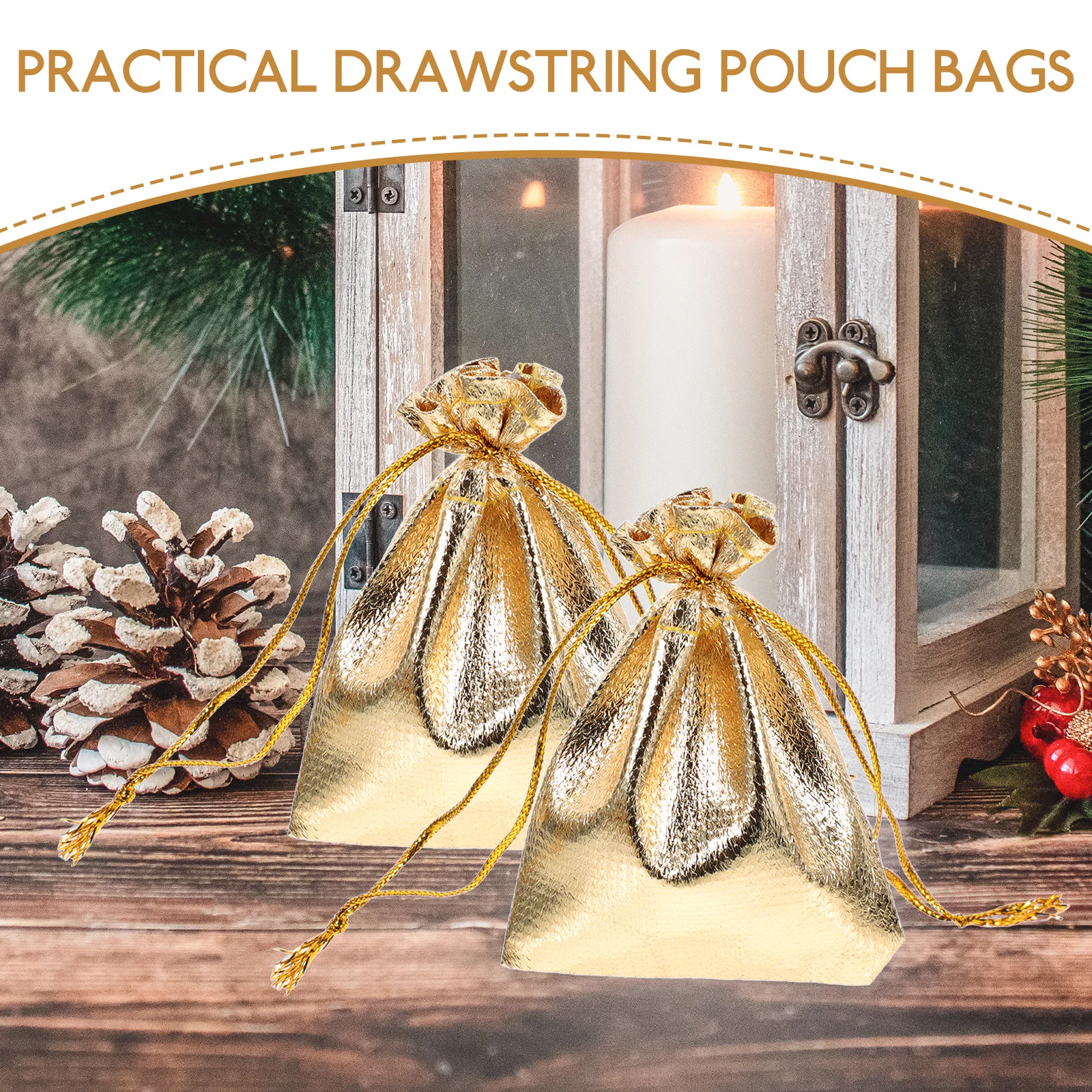 

50 Pcs Gift Bags Favor Pouches Jewelry Storage Jewelry Pouches Wedding Party Supplies C y Bag Packaging Solutions