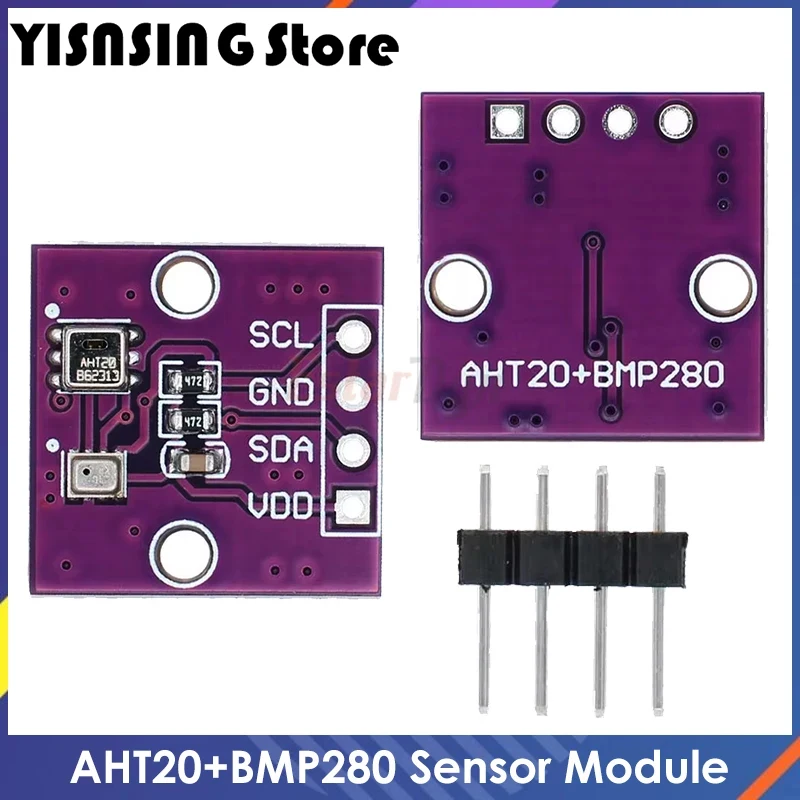 Estardyn AHT20 BMP280 2 in 1 Temperature Humidity Air Pressure Module High-precision Digital  and   Sensor