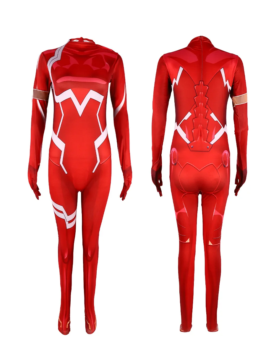 Asuka Langley Soryu Ayanami Rei Zero Two Dva disfraz de Cosplay, mono de prueba Asuka, traje Zentai, traje de Anime para mujer