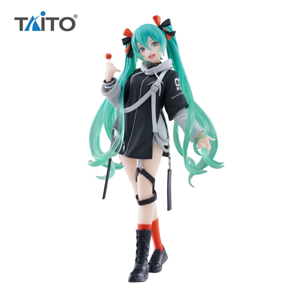 

TAITO Miku Hatsune Аниме Мику Киберпанк Модные Фигурки Модель Фигурка Оригинальные Игрушки Figuarts Коллекция На День Рождения