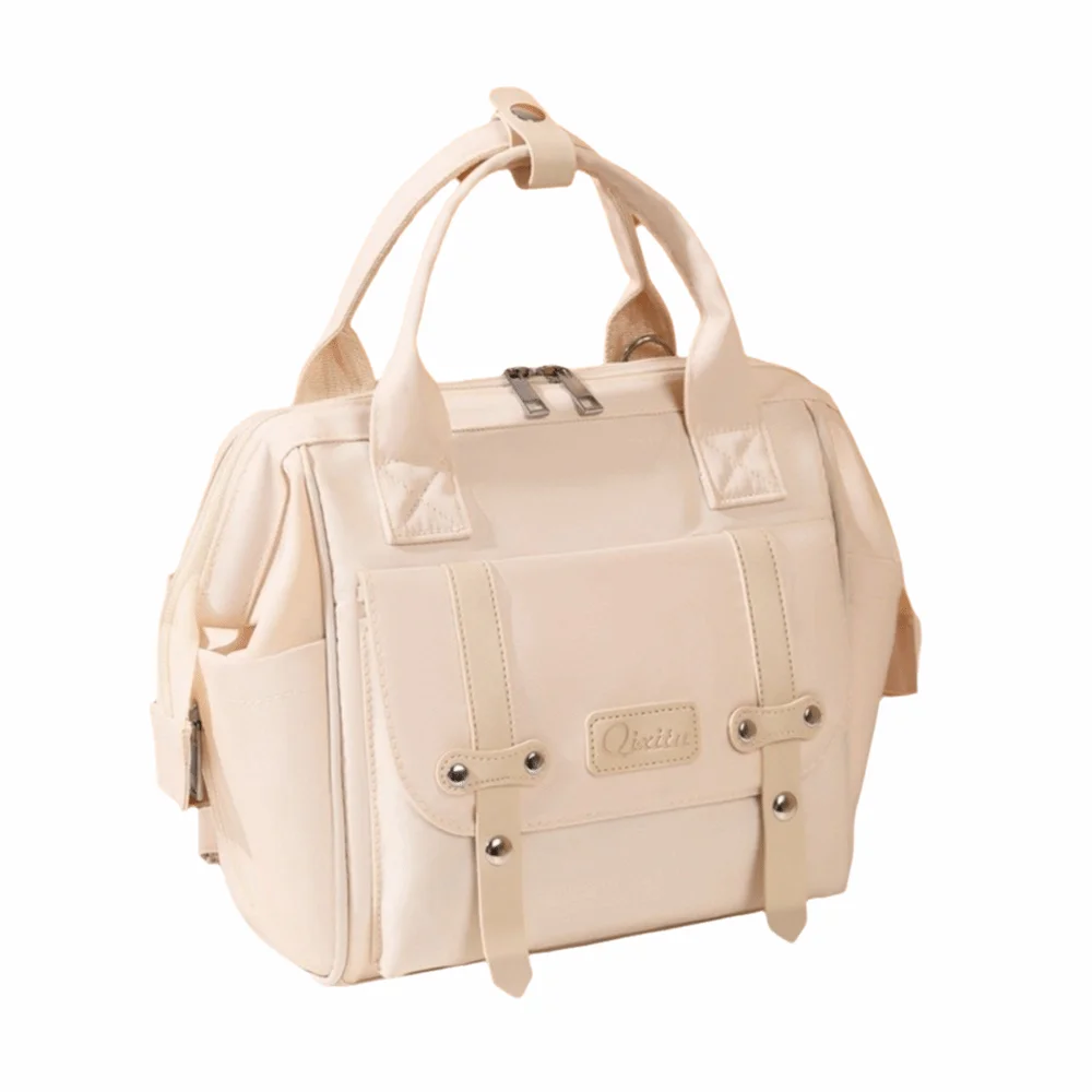 

Multifunctional Mommy Backpack Durable Material Anti Splash Water Mommy Shoulder Bag Large Capacity Wear-resistant