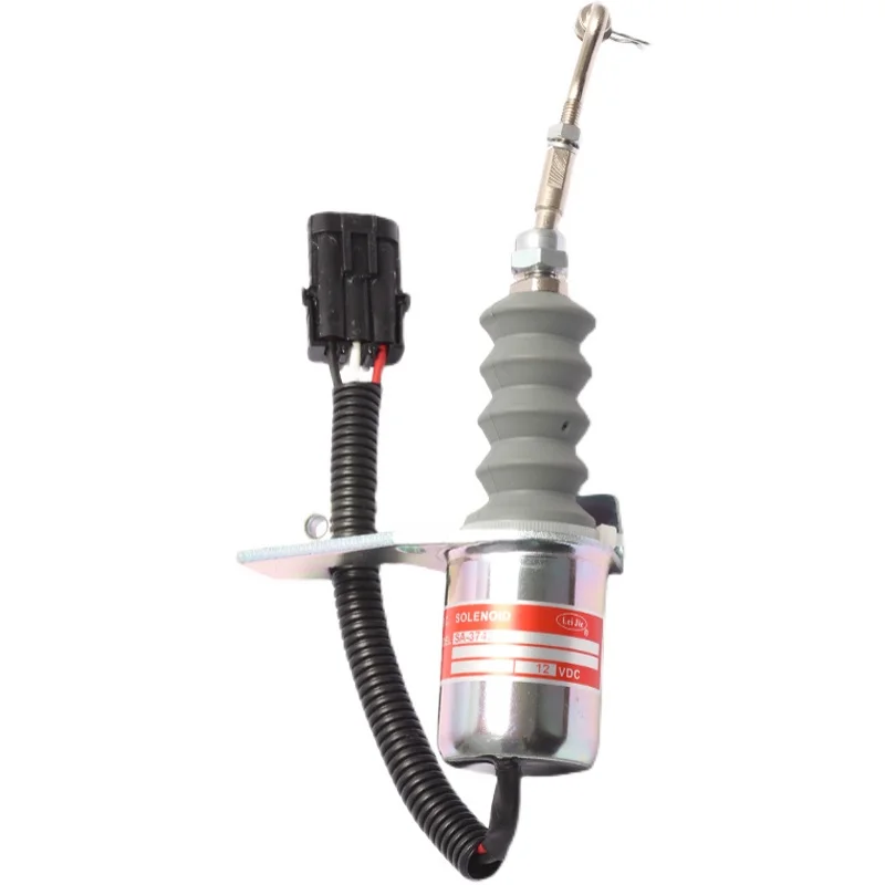 

Excavator accessories for Cummins Engine Sa-3742 oil cut-off flamethrower solenoid valve iron