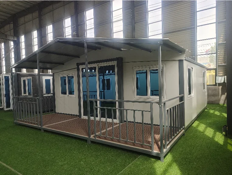 Cheap Prefab Foldable Portable Modular Light Steel 20Ft Flat Pack Container Houses Folding Mobile Tiny House