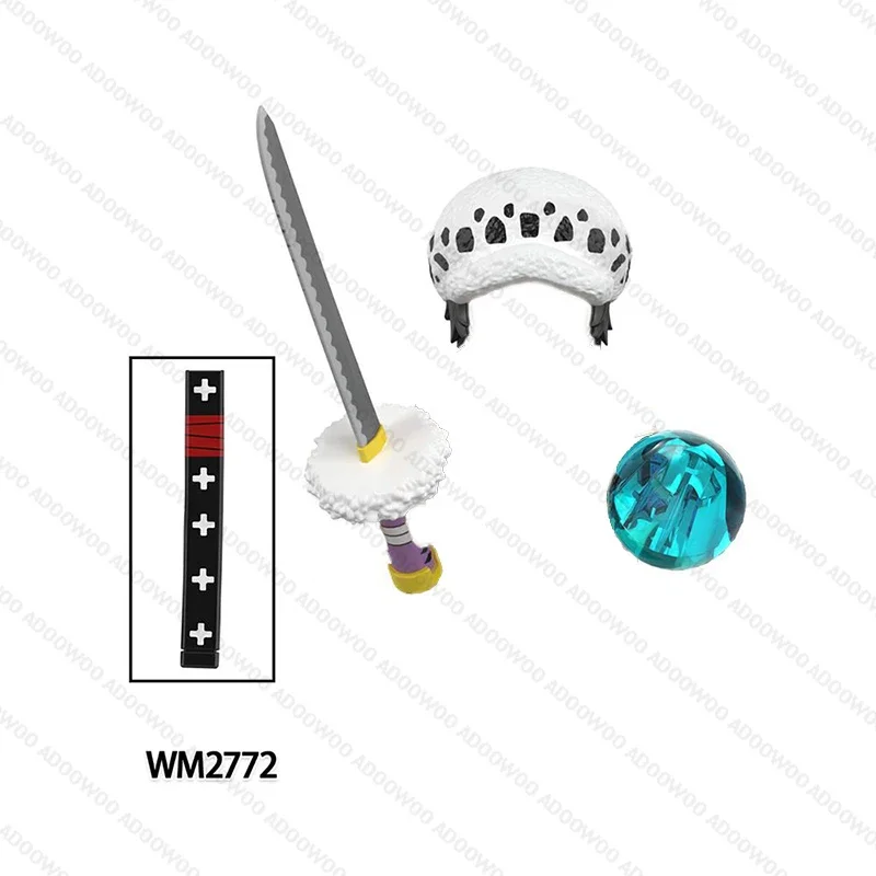 Hot Cartoon Anime WM2746-WM2785 Joba Zoro Figure Japanese Series Character Action Doll Model Assembly Building Block Toy Gift