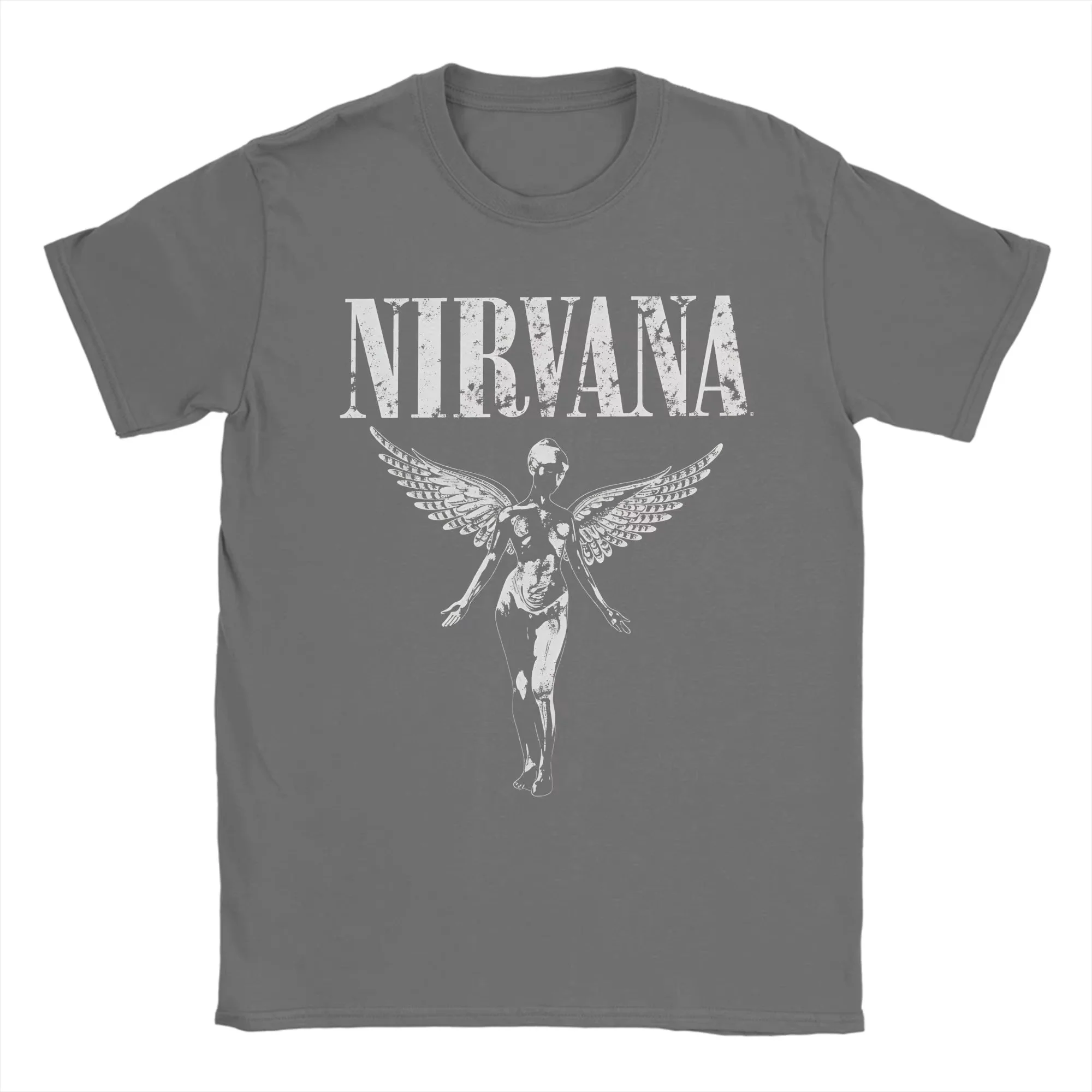 2026 Nirvana Rock Band T-Shirt für Erwachsene Strand Kurt Cobain Y2K Basic T-Shirts Trendige Coole Tees Große Größen Lässige Oberteile – Detail 2
