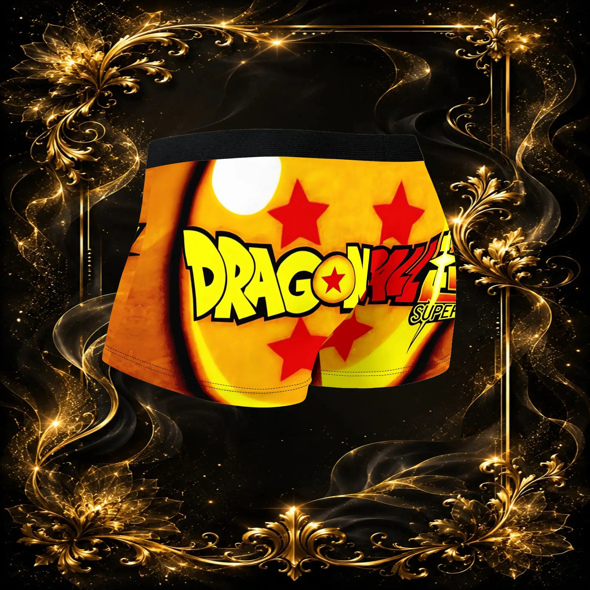 3Pcs Dragon Ball Z boxers Underpants Breathbale Panties Men's Underwear Comfortable Shorts Boxer Briefs 4