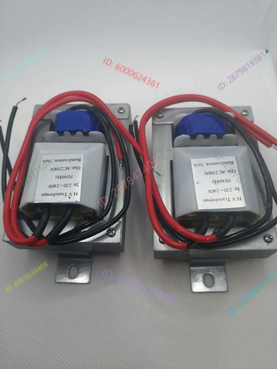 

Mosquito high voltage package special transformer high voltage package for mosquito lamp 220V 50HZ 2500V
