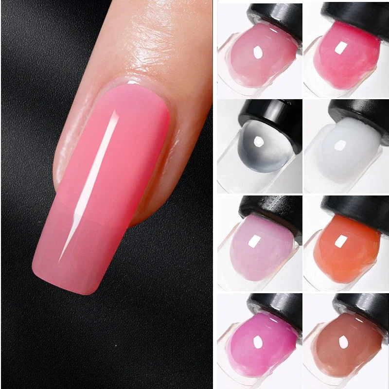 15ml Żel do przedłużania paznokci Poly Nail Acrylic Gel UV LED Szybkie przedłużanie kryształowego modelu Bezbolesny klej kryształowy Uñas