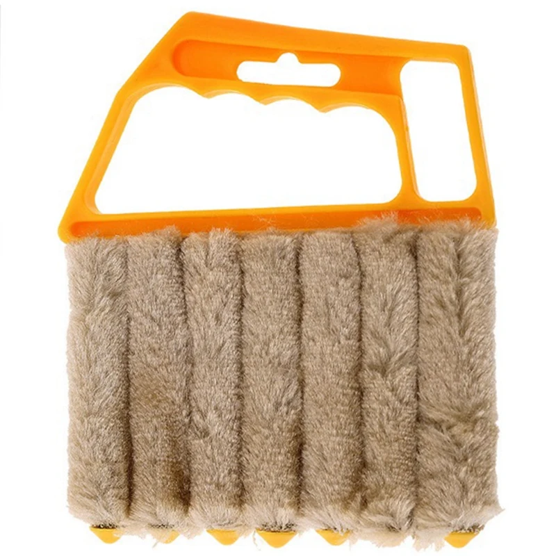Handheld Blind Cleaner Brush, removedor de poeira para ar condicionado, ventilação do carro, ventilador, persianas, cortina do obturador, as melhores ofertas, 4pcs