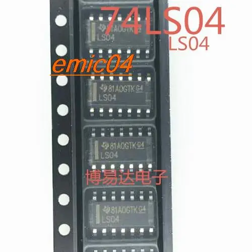 10pieces Original Stock SN74LS04DR LS04  SOP14 -