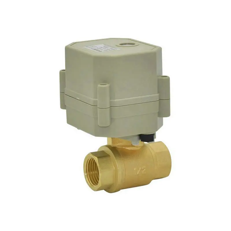 

2 Way Brass 220V DN15 Shut-off Electric Motorized Valve