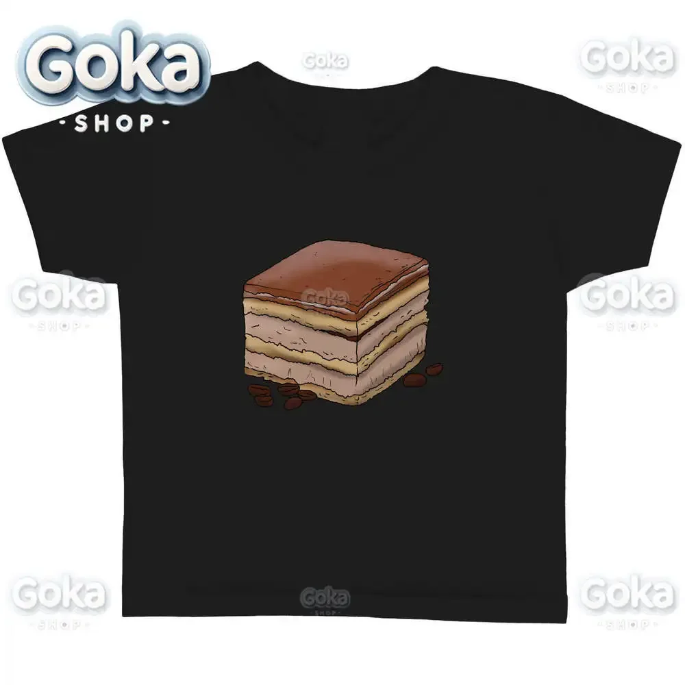 Tiramisu Graphic T Shirts Mens Clothing New in Tops & Tees Cotton Women Printed T-shirt Y2K Clothes Cute Funny Tshirt