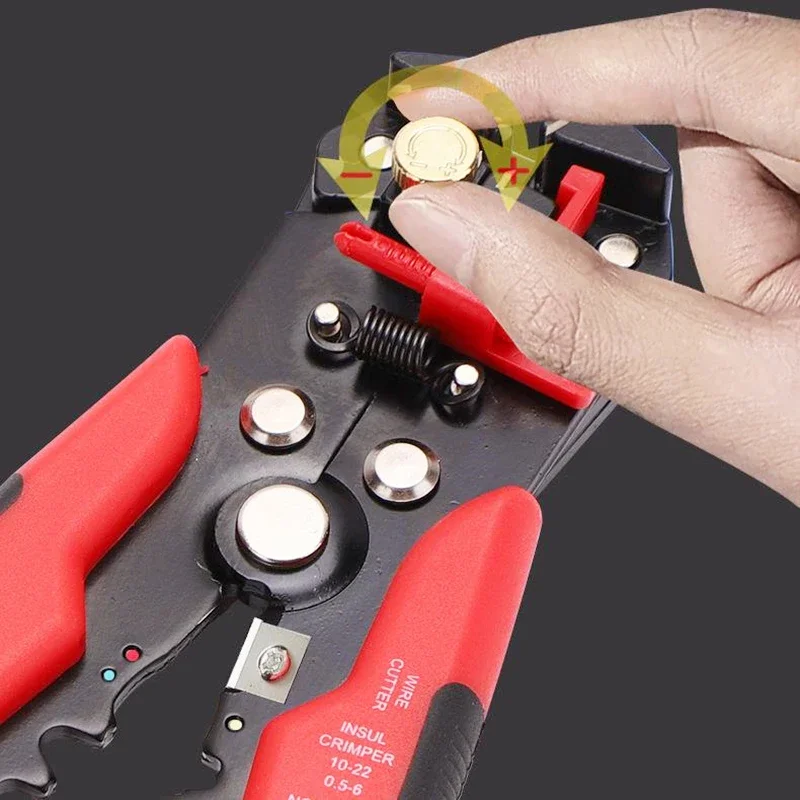 Elektriker Abisolier draht Werkzeug Kabel Abisolierer Cutter Crimper automatische Multi Crimp ing Abisolier zange Alicates