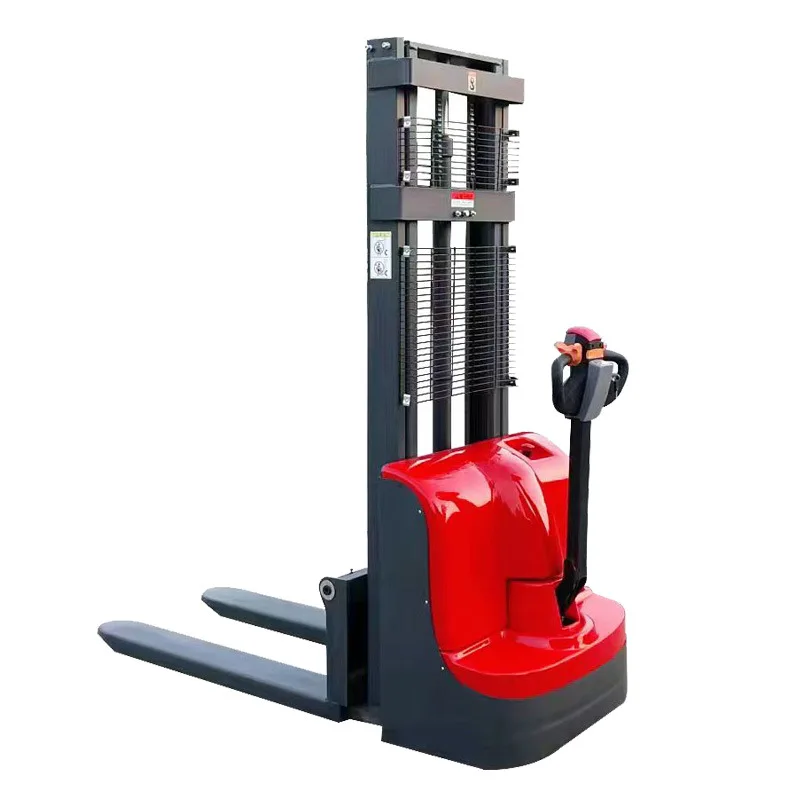 

2026 New Full Electric Walking Pallet Forklift 1 Ton 1.5 Ton Container Pallet Lift Lift Stacker Ep Forklift Truck Electric Stack