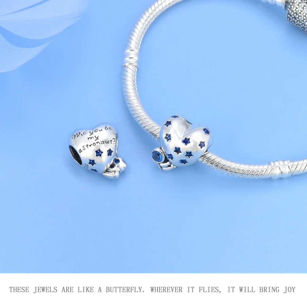 PANQDIY 925 Sterling Silver Turtle Beads Crab Pendant Angel Baby Bottle Stroller Charm For Original Bracelet Accessories Gift