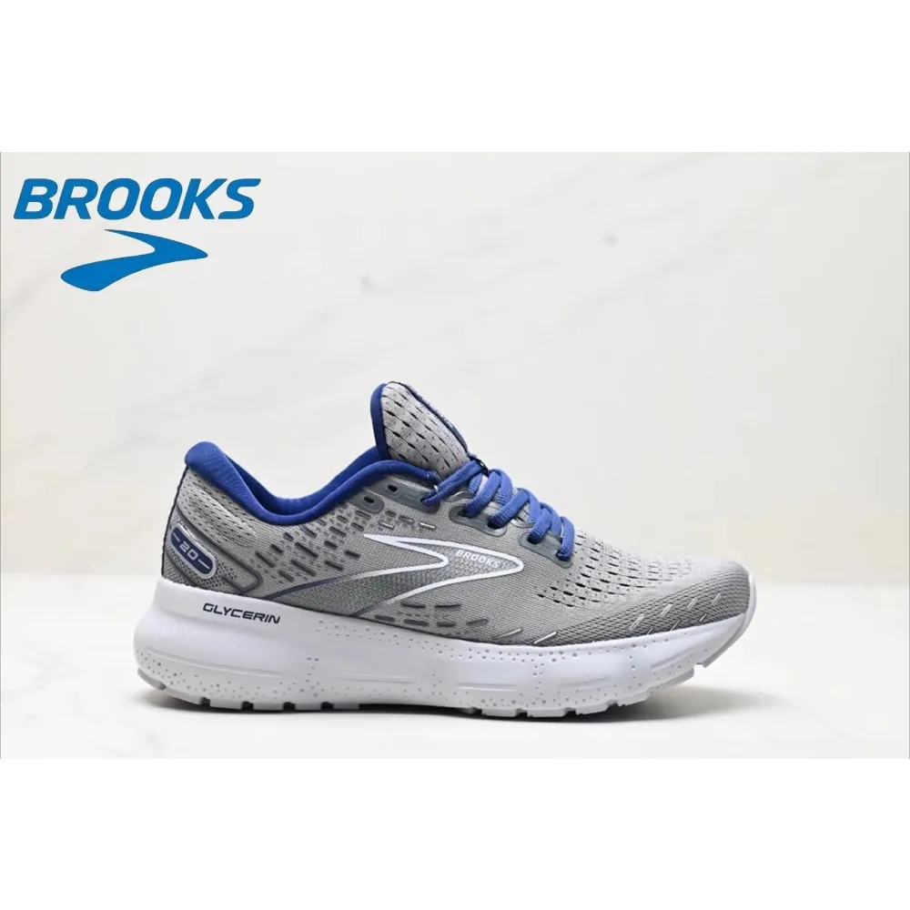 أحذية Brooks الرجالية Glycerin 20 للجري أحذية رياضية كاجوال تدعم أحذية التدريب الرياضية الخارجية للرجال