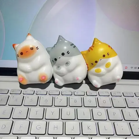 Мультяшные игрушки-кошки из полиуретана