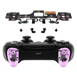 eXtremeRate Micro Switch Tactile Clicky Hair Trigger Kit V2 for ps5 Controller BDM-040/50/060, Shoulder Button Mouse Click