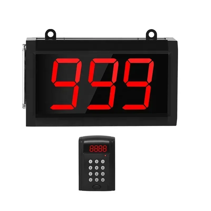 

Bestseller Bestseller RINGBELL LJL-4c3w Queue Management Wireless Restaurant Calling LED Digital Display System Pagers