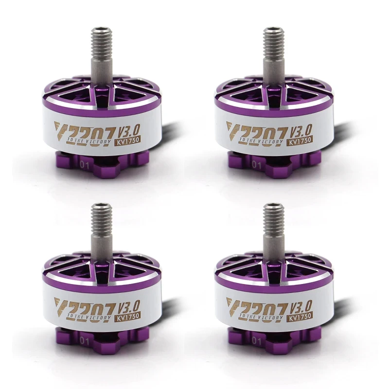 FPV4S Brushless Motor  Velox V2207 /V2306 V3 1750KV 1950KV 5-6S / 2550KV  For FPV Racing Drone Quadcopter Freestyle RC Parts