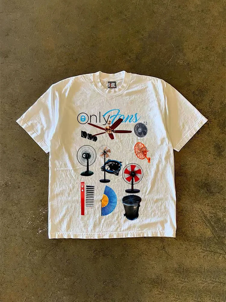 Loose Fit Short Sleeve T-Shirt Pure Cotton Double Thread Women's Style Heavyweight Couple's Tee Casual Summer Fashion