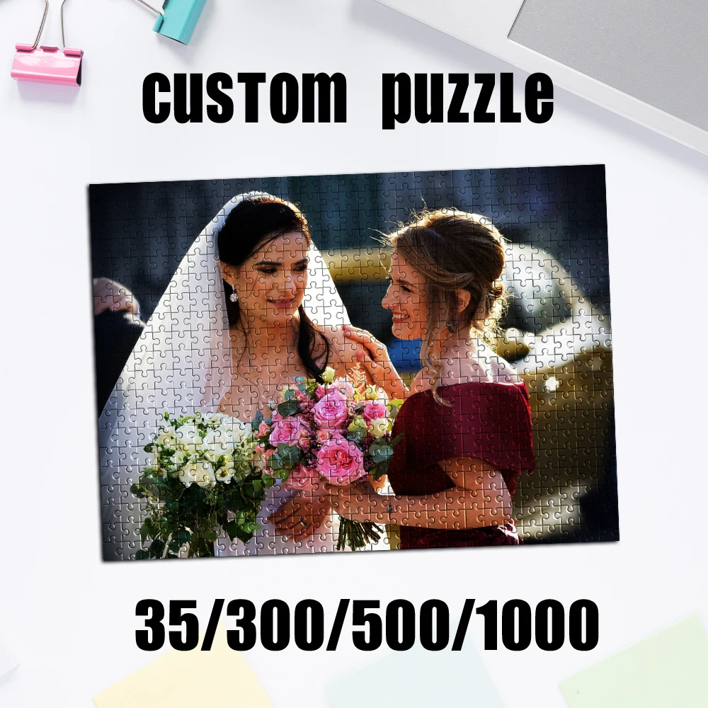 Home Decor Pt - 35/300/500/1000pcs 개인화 된 사용자 정의 사진