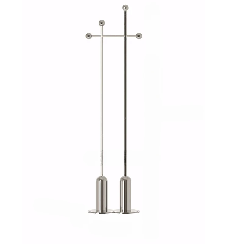 Stand Designer Store Clothes Rack Pole Indoor Corner Glamm Library Coat Hanger Jacket Floor Perchero Pared Entryway Furniture