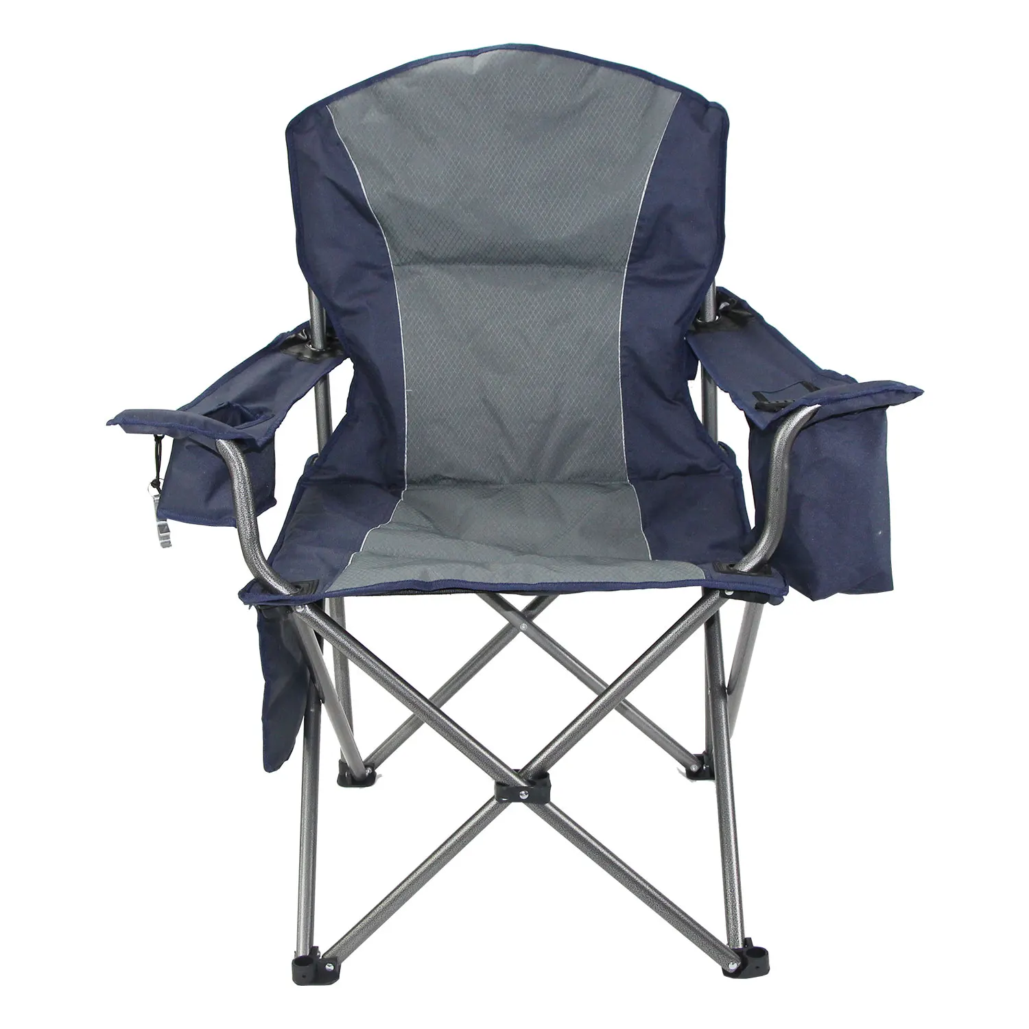 

Outdoor Wholesale Custom Camping Picnic Chair Lightweight Heavy Duty Folding Chair with Cooler Metal Portable for Park & Gym Use