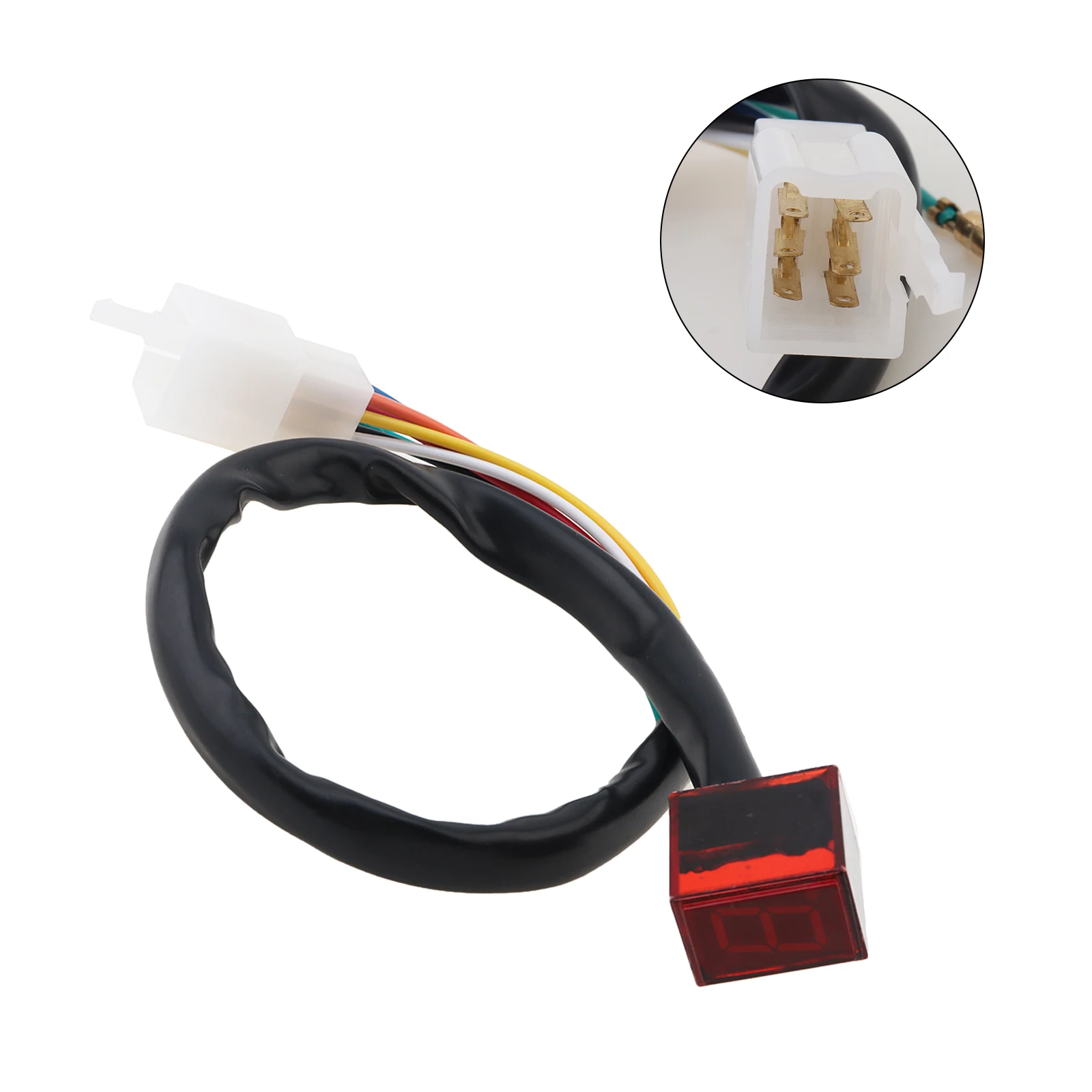 12V LED Gear Indicator Motorcycle Display Shift Lever Sensor Digital Gear Indicator Motorbike Accessories