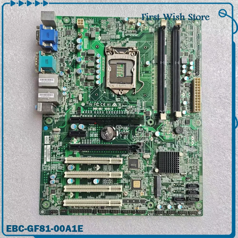 Dual-network port industrial control motherboard IMB-A81 EBC-GF81-00A1E