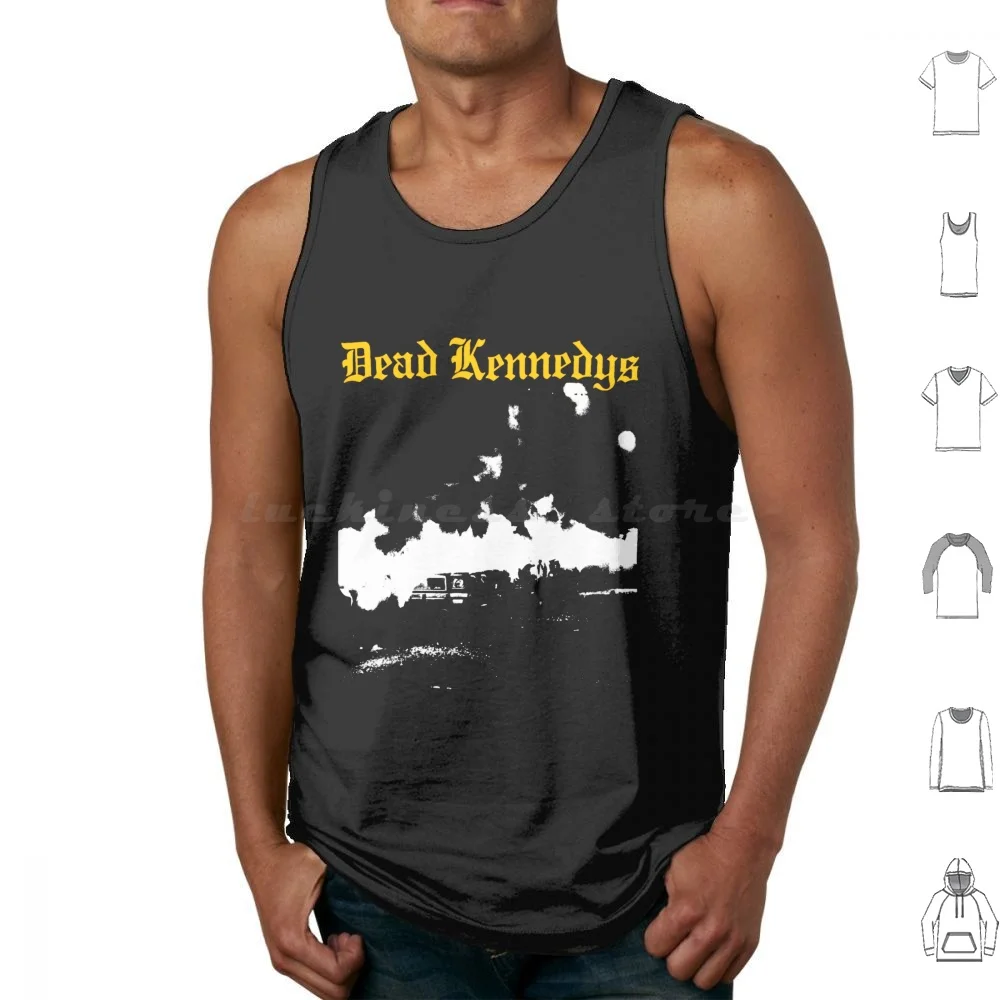 Dead Kennedys Tank Tops Print Cotton Dead Kennedys Dead Kennedys Holiday In Cambodia