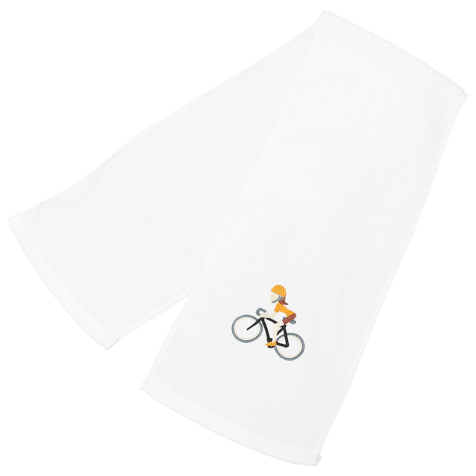

Cotton Bath Towels Sweat Gym Kitchen Hand Wash Cloths White Bathroom Fitness Thickened Absorbent No Fading Soft Comfortable