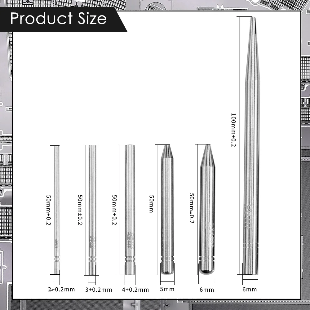 Piececool 6Pcs/set Bending Tools for 3D Metal Puzzles Tools for Assemblying