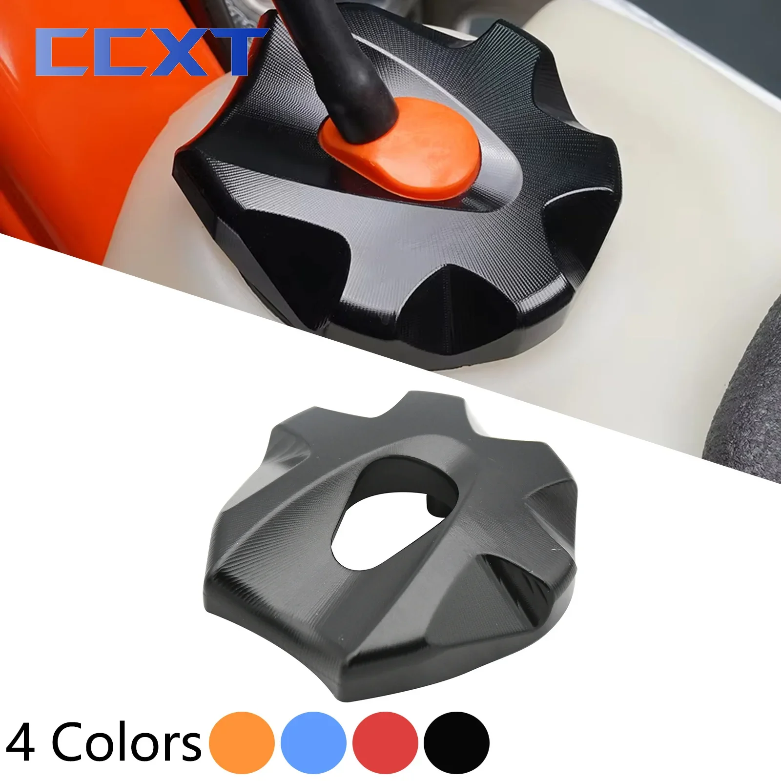 CNC Fuel Tank Cap Case Guard Protector For KTM EXC EXCF XC XCF SX SXF TPI SIX DAYS 2014-2023 For GasGas MC MCF EC ECF 250 300