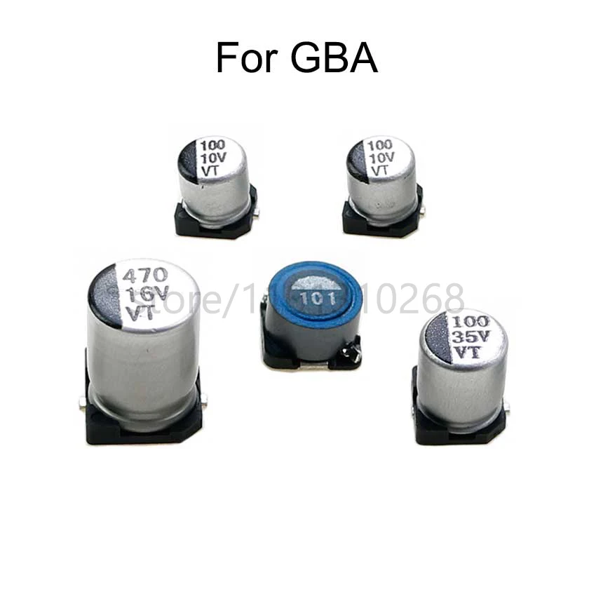 YuXi Capacitor Inductor Replacement Part For Gameboy Advance GBA SP GBC GBP Game Console Capacity Inductance