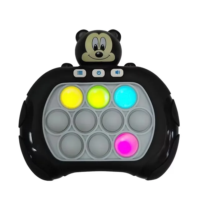 Videospiel Pop It Pro, leichtes, stressresistentes Schaumstoffspielzeug, schnelles Push-Sensorikspielzeug mit Sound, Geschenke für Erwachsene und Kinder