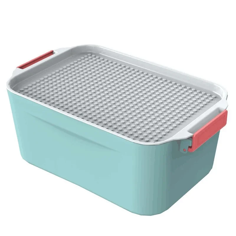 Children's Building Blocks Plastic Storage Box Early Education Puzzle Kids Particle Stacking Toys Sorting Ability Training