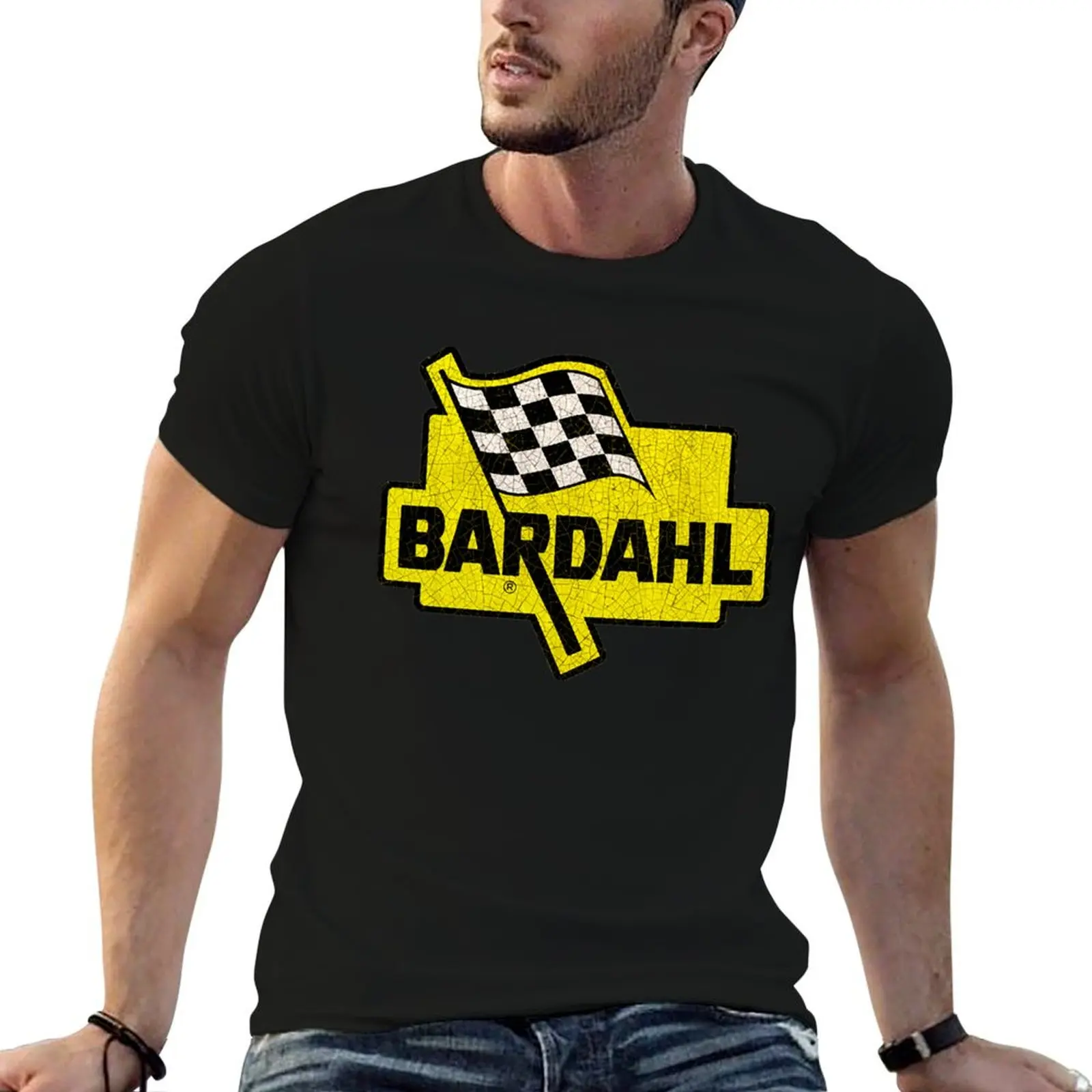 Camiseta Bardahl, camiseta de algodón, camisetas Pack Man, camiseta de marca de lujo de alta calidad para hombre, camiseta de marca de lujo 100% algodón