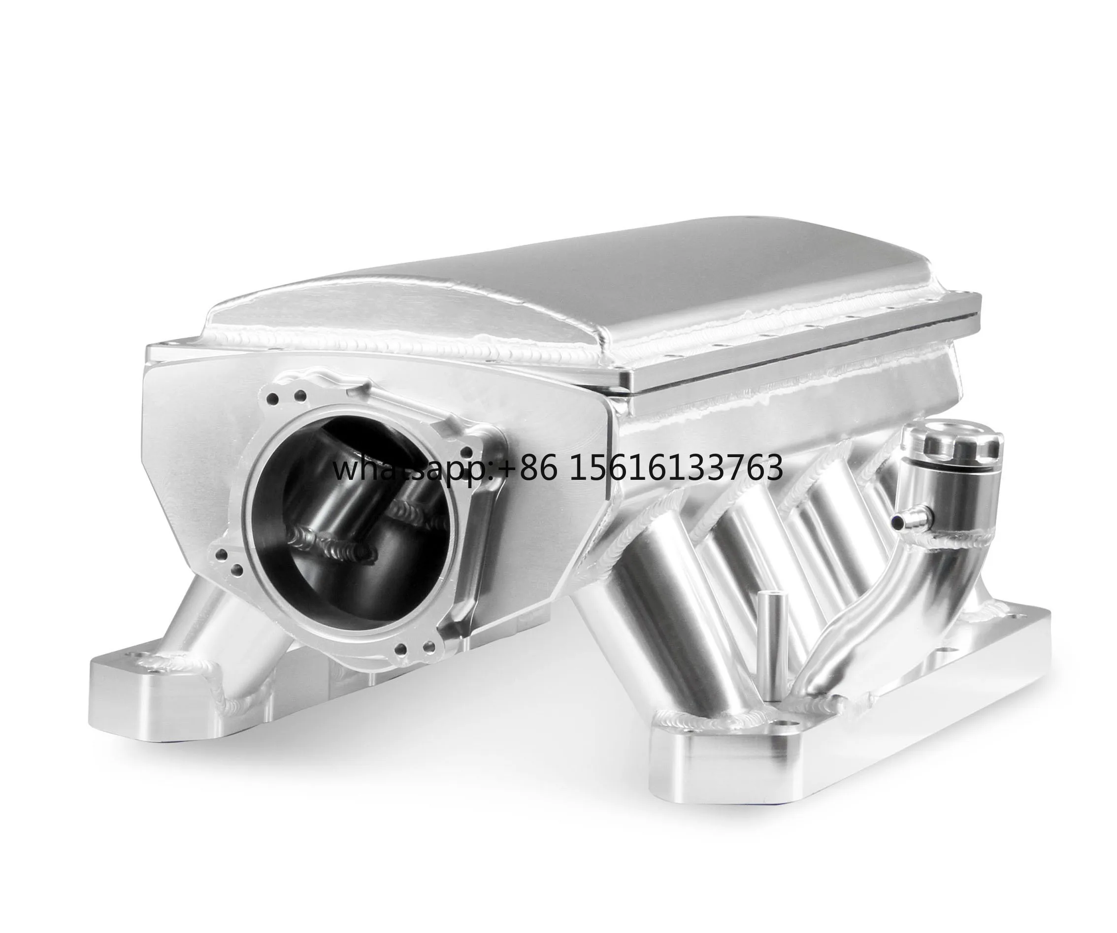 

Fabricate Gen 3 Hemi Intake Manifold Gen III Race Series Mopar with Fuel Rail 90mm Mopar Dual Throttle Bolt Pattern