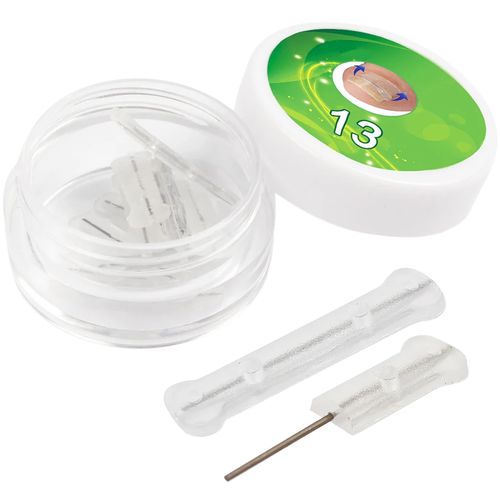 

10 Pcs Titanium Alloy Silicone Ingrown Toenail Corrector Durable Wire Tool Nail Treatment Household Small Practical Accessories