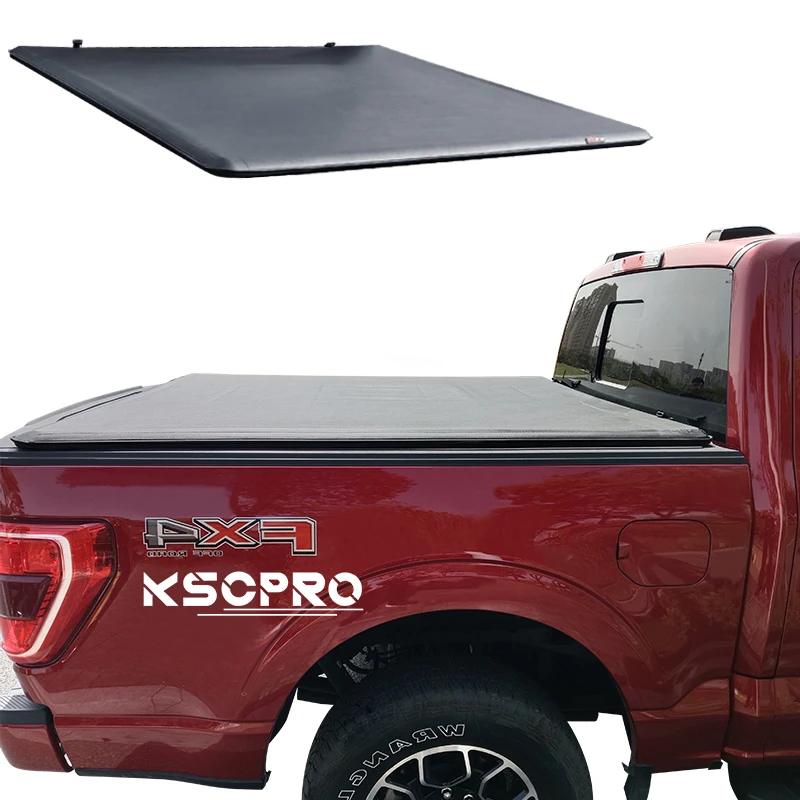 

KSCPRO For Soft Roll Up Truck Bed Tonneau Cover for Dodge Ram 1500 2500 3500