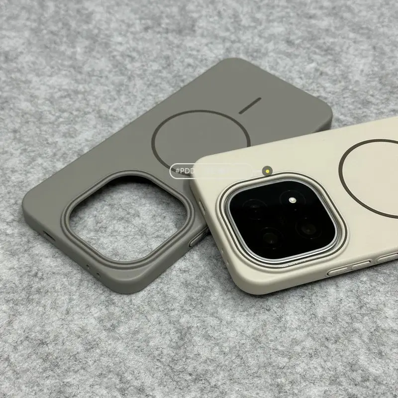 Pour VIVO iQO15 étui nouveau mince mat mince anneau aimant magnétique pc couverture pour IQO15 antichoc pare-chocs Funda