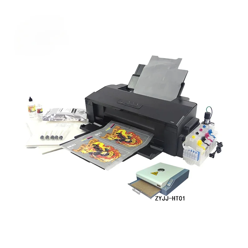 2023 New Cheap Inkjet PET Film DTF A3+ A3 A4 Sheet Printer Machine L1800 Print Head