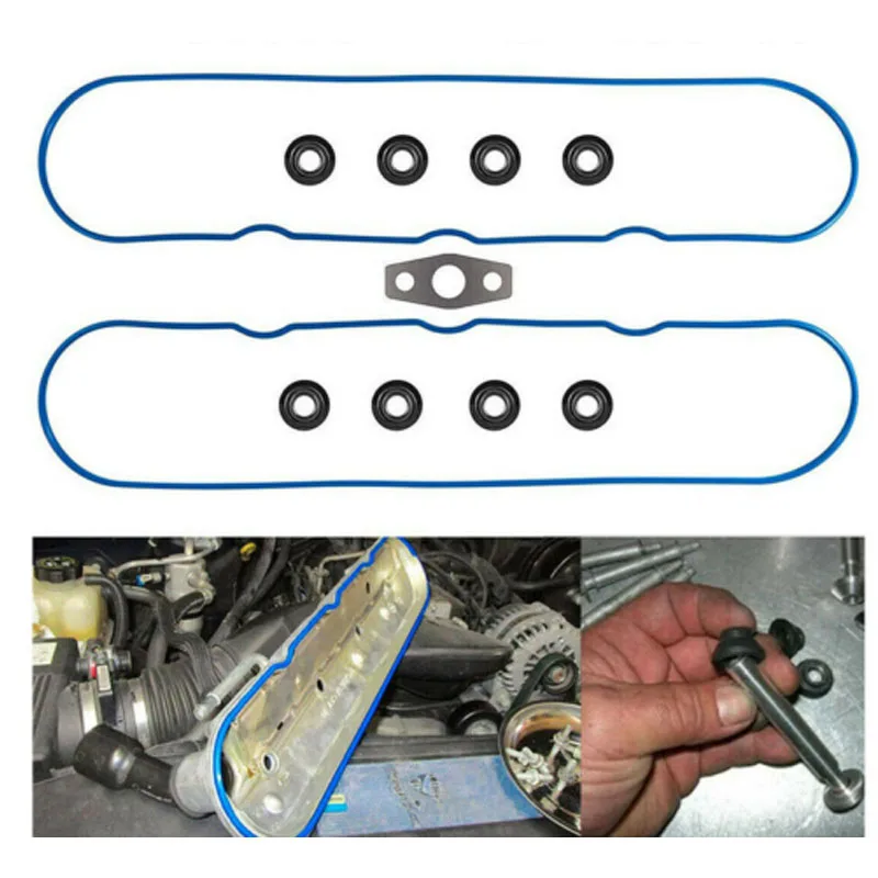Jeu de joints de couvercle de Valve pour 4,8 l 5,3 l 6,0 l 6,2 l Chevy Silverado, banlieue, Tahoe, Trailblazer, GMC Sierra, Yukon, envy, Etc